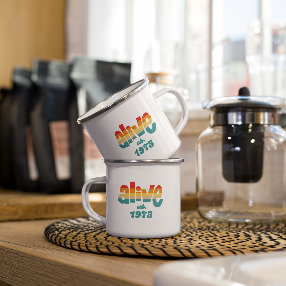 alive 1975 Happy Camper Mug